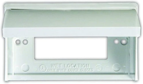 JR Products 47515 GFCI Outlet Cover,Polar White...