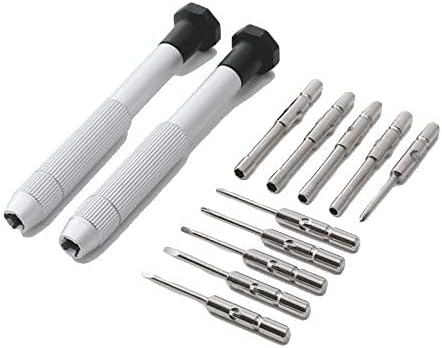 Pocket Precision Screwdriver Set, Pasway 12-pieces DIY Mini Precision Screwdriver Nutdriver Repair Tool Kit for Watch Mobile Pocket Clock Eyeglass...