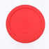 CIBI Food Storage Container Lids (4 Cups, Red - 6PK) For Pyrex and Anchor Round Glass Containers, Dishwasher and Microwave Safe Replacement Lids...