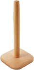 HUAJIE BienStylife Paper Towel Holder, Wooden Base Kitchen Paper Hanger Rack Bathroom Towel Roll Stand Organizer Countertop Wooden Paper Towel Hol...