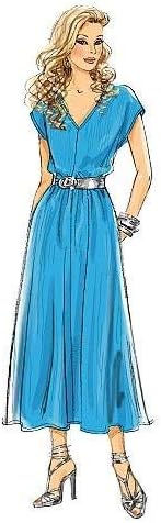 BUTTERICK PATTERNS B5652 Misses' Top, Dress, Caftan, Jumpsuit and Pants, Size ZZ (LRG-XLG-XXL)...
