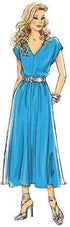 BUTTERICK PATTERNS B5652 Misses' Top, Dress, Caftan, Jumpsuit and Pants, Size ZZ (LRG-XLG-XXL)...