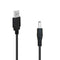 USB to DC 3.5mm Cable, 1m/3.3ft 5V DC Power Cord USB Male to DC 3.5mm x 1.35mm Male Barrel Jack Plug Adapter Connector Charging Cable...