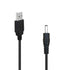 USB to DC 3.5mm Cable, 1m/3.3ft 5V DC Power Cord USB Male to DC 3.5mm x 1.35mm Male Barrel Jack Plug Adapter Connector Charging Cable...