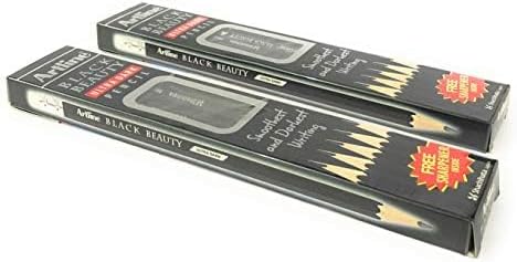 artline Black Beauty Ultra dark Pencil Pack of 2 (2)...