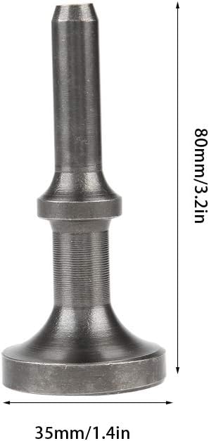 Smoothing Pneumatic Air Hammer Bit 10mm Diameter Rivet Bits Accessories Set Shank Extended Length Impact Tool(80mm)...