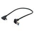 NFHK Reversible USB 3.1 USB-C Angled to 90 Degree Down Angled A Male Data Cable for MacBook & Tablet & Mobile Phone...