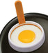 MSC International 17343 50666 Joie Eggy 3.5" Non-Stick Silicone Compact Egg Ring with Folding Handle, Assorted Colors...