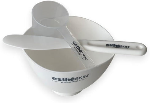 Mixing Bowl, Spatula & Measuring Spoon 3pcs Set for Facial Rubber Mask – Ideal for Skincare Treatments, Spa & Home Use, Easy to clean, Reusable...