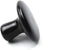 2 Pcs Mushroom Shaped Massage Stones Natural Bian Stone Hot Rock for Spa Massage (2-L, Black)...