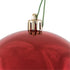 Vickerman 4" Red Shiny Ball UV Drilled 6/Bag...