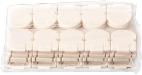 Mike Panel Cubicle Clip for Fabric Panels, Standard Size, 40-Sheet Capacity, Pack of 20, White...