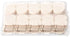 Mike Panel Cubicle Clip for Fabric Panels, Standard Size, 40-Sheet Capacity, Pack of 20, White...