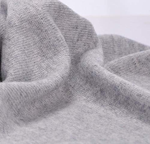 100% Cashmere Yarn, 100g Mongolian Pure Cashmere Hand Knitting Cone Yarn Luxuriously Soft Yarn for Knitting Crocheting (Light Grey)...