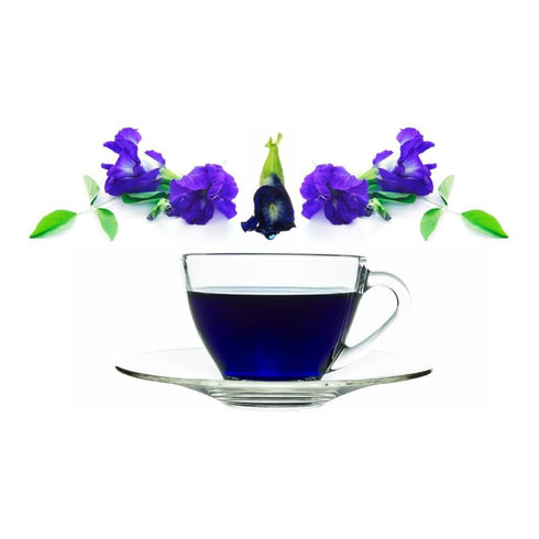 Wild Hibiscus Blue-Tee 100% Pure Butterfly Pea Flower Tea...