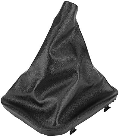 Acouto for pomo de cambio for BMW e30 Gear Gaiter Boot Cover Black Artificial Leather 46g Left Hand Driver Car Gear Stick Shift Knob Gaiter Boot C...