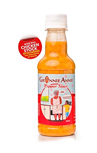 Grannie Annie Pepper Sauce | Handcrafted Antigua & Barbuda Hot Sauce 250ml / 8.4oz bottle...