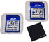 2 Pack 512mb Memory Cards Compatible with 512 MB SD Cards, 2 Pack Memory Cards and Cases w/Built to Last! Microfiber Cloth, Compatible with All SD...
