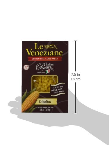 Le Veneziane Italian Gluten Free Corn Pasta Ditalini 250...