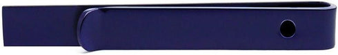 Honey Bear Mens Tie Clip Bar - Boys Skinny Stainless Steel for Business Wedding Gift,Blue,4.2cm...