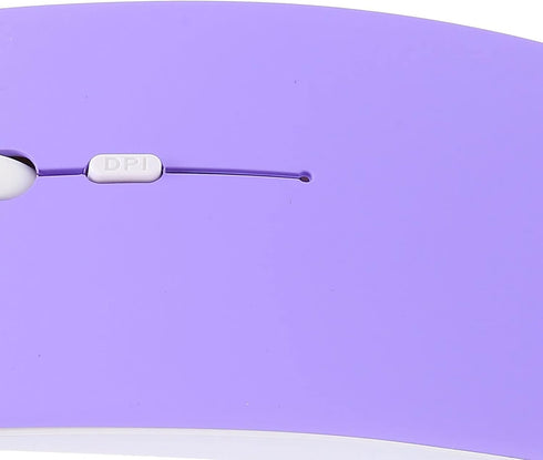 ASHATA Mouse Rechargeable, Ultra Slim1600 DPI (3 Speed Adjustable) Bluetooth Mini Silent Optical Cordless Mice for Laptop,PC,Computer, Tablet (Fro...