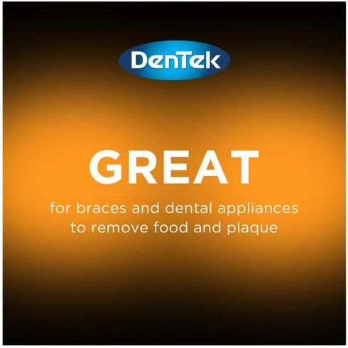 Dentek Slim Brush 32 Count Deep Clean Tight Teeth (6 Pack)...
