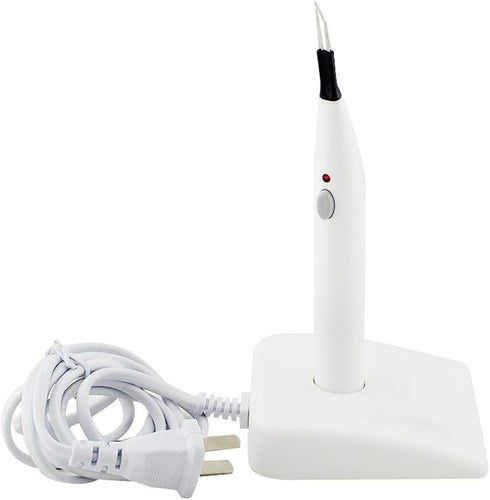 Dent~al Gutta Percha Teeth Gum Cutter Endo Gutta Percha Cutter with 4 Tips 110V...