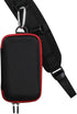 Hard Travel Case for Ekrist/LanLuk Portable Charger Power Bank 25800mAh (Black + Red Zipper)......