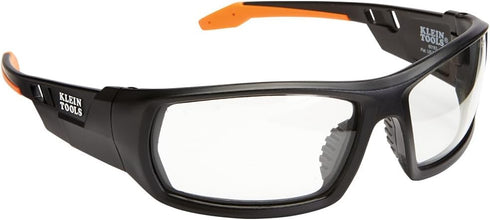 Klein Tools 60163 Safety Glasses, Professional PPE Protective Eyewear with Full Frame, Scratch Resistant and Anti-Fog, Clear Lens...