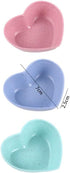 Heart Shape Appetizer Plates Eco-Friendly Mini Bowls Exiquisite Kitchen Supplies Fall Resistant Seasoning Dishes Soy Dipping Ketchup Sauce Dishes ...