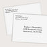 LUXPaper 4Bar A1 Contour Flap Invitation Envelopes | 3 5/8" x 5 1/8" | Bright White | 70lb. Text | 50 Qty...