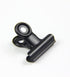 Coideal Black Small Bulldog Clips - 120 Pcs Mini Metal Hinge Bull Clips 22mm Tiny Binder Paper Clamps for Pictures, Photos...