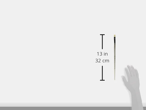 Winsor & Newton Artisan Paint Brush, Long Handle, Size 12, Bright...