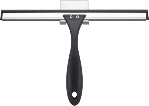 AmazerBath Squeegee for Shower Glass Door, Shower Squeegee for Glass Doors - All-Purpose Squeegee with Hook for Shower Doors, Windows, Mirrors, Ti...
