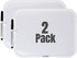 1InTheOffice Small White Board Dry Erase, 8-1/2 x 11 Inches, Wall Mounted, with Magnetic Strip & Marker, 2 Pack...