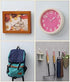 10Pcs White Non-Marking Hooks Painting Photo Plastic Hanging Hooks Wall Hooks Photo Frame Seamless Hooks Home Decor, Hooks, Industrial Hardware...