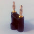 CESS Dual 2-Way Speaker Banana Male Plug Cable Connectors - Banana Dual Plug (10 Pack)...