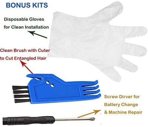 Replacement Parts - Compatible with Eufy RoboVac 11S Max, 15C Max, 30C Max, G10, G30, G30 Edge - Accessory Filters and Brushes Kits...