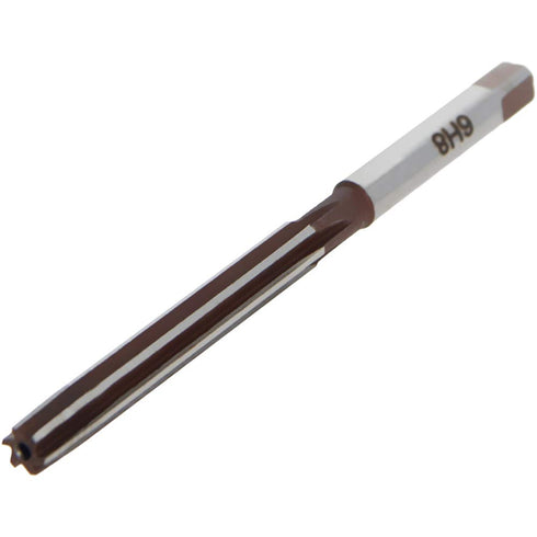 Utoolmart Hand Reamer 6mm Alloy Tool Steel H8 6 Straight Flutes 9Crsi Hand Milling Cutter Tool 1pcs...
