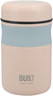 BUILT Food Flask, Vacuum Insulated Food Flask for Hot and Cold Foods, Double Wall Stainless Steel, 473ml, Pale Pink...