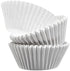Mr Miracle Standard Size Baking Cups - Premium Quality, White, Grease-Proof, Oven & Microwave Safe Cupcake Liners - 500 Pack Paper Baking Cups for...