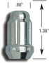 Gorilla Automotive 21631SD Small Diameter Wheel Locks (12mm x 1.50 Thread Size)...
