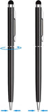 Stylus Pens for Touch Screens anngrowy Stylus Pen Universal Stylus Ballpoint Pen 2 in 1 Stylists Pens for iPad iPhone Tablet Laptops Kindle Samsun...