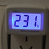 Generic DM55-1 Blue LCD Digital Voltage Meter Voltmeter LED AC 100-300V US Plug...