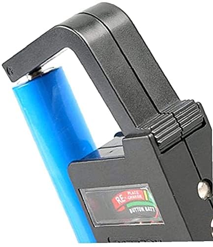 1Pc Black Practical1pc Bt-860 Battery Tester Checker Battery Volt Tester Monitor for 9v 1.5v Button Cell ?Electrical Equipment?Tools and Home Impr...