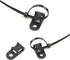 120 Set Cable Zip Tie Mounts Kit Black 6" Zip Ties, Black Cable Tie Base and Tapping Screw - Wire Cable Clips Organizer Holders Clamps...