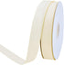 1 inch Ivory Grosgrain Ribbon 50 Yards Per Roll for Crafts Bow Maker Wreaths Gift Wrapping Hair Accessories Wedding...