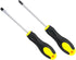 Flat head screwdriver, Phillips screwdriver, long handle screwdriver, suitable for car repair, plumbing repair, toy repair...