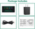 4 Channels Headphone Amplifier with 1/4" and 1/8" TRS Jack Input for Dj Mixer Headphone Mixer Amps Headphone Splitter with Separate Volume Control...