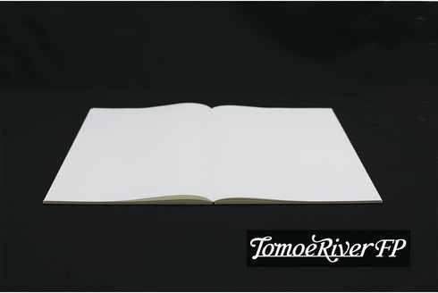Tomoe River FP (52g/m2) Notebook by SANZEN, 5.85" x 8.27", 160 pages (80-Sheet), Soft Cover, Unruled, White (SR-A5NB-MW)...